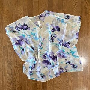 Chico’s sheer poncho